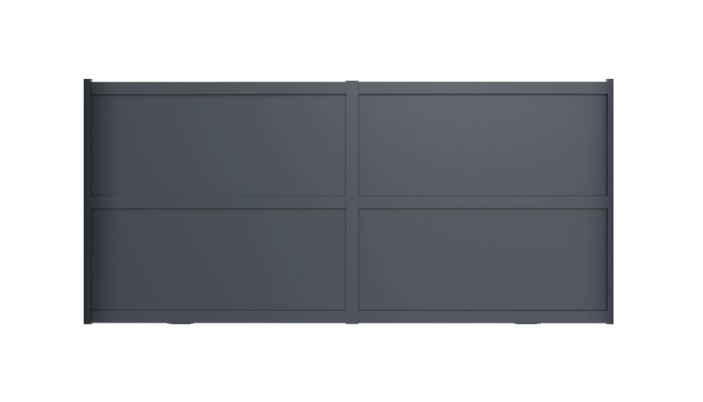 Portail coulissant aluminium manuel - Acores