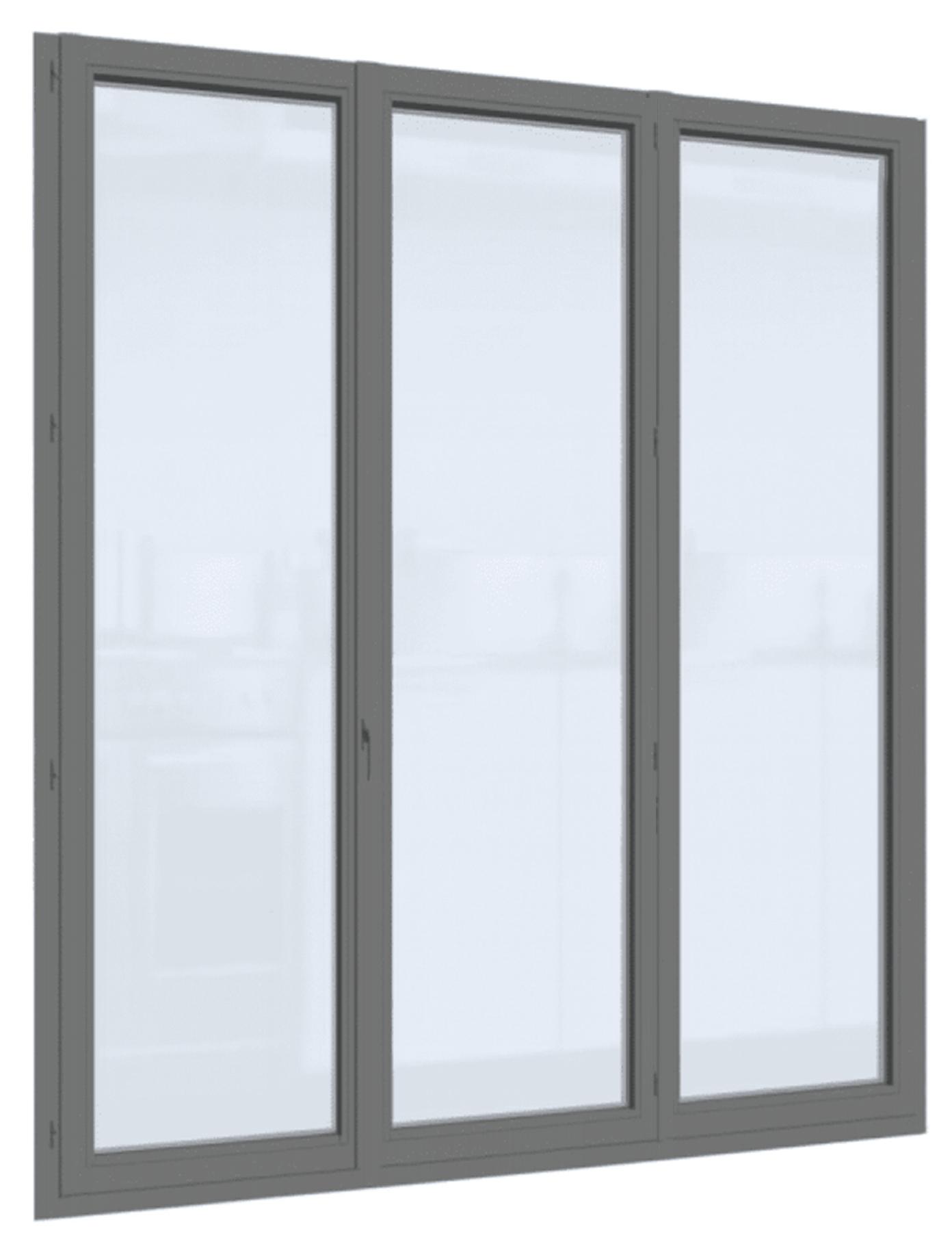 Porte-fenêtre PVC - Prestige - 3 Vantaux