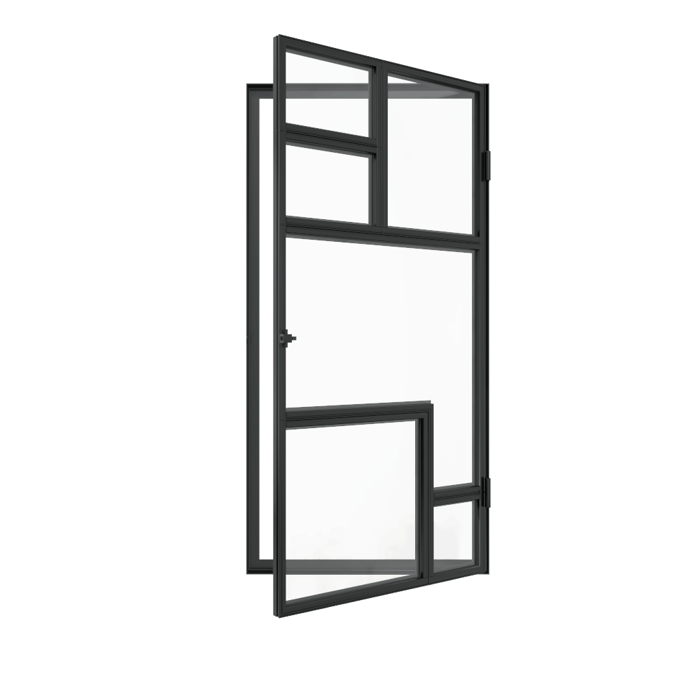 Verrière ouvrante 1 vitrage - Modèle Géométrique