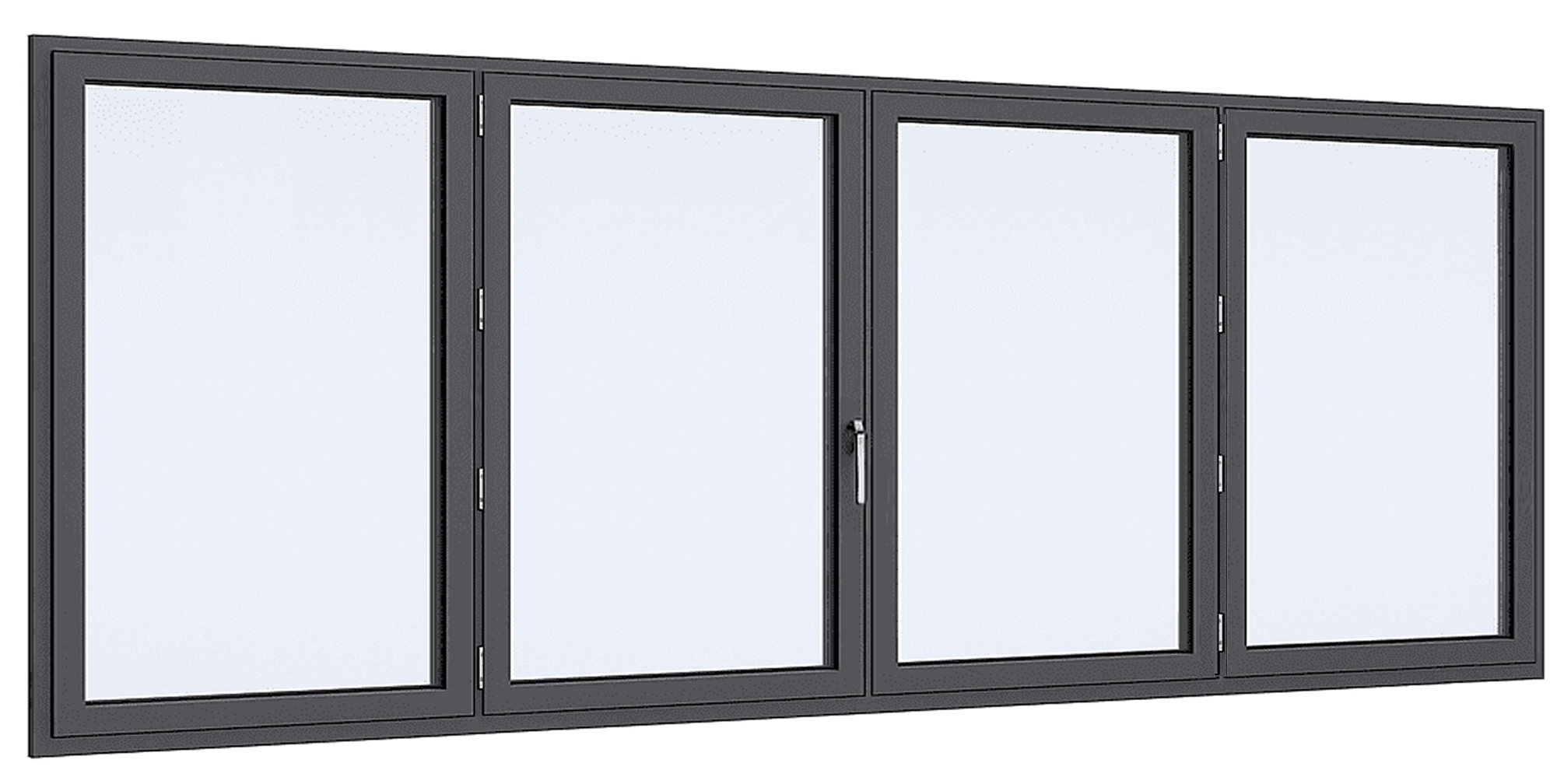 Fenêtre PVC  - Prestige - 4 Vantaux
