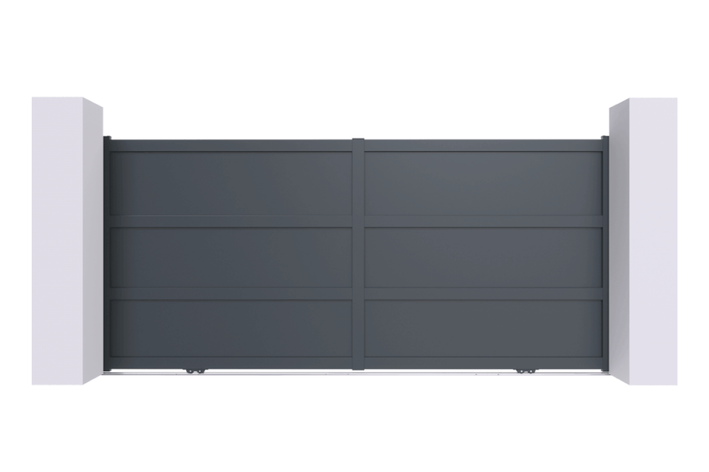 Portail coulissant aluminium - Panglao