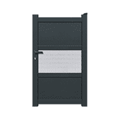 Portillon Aluminium semi-ajouré - Salomon