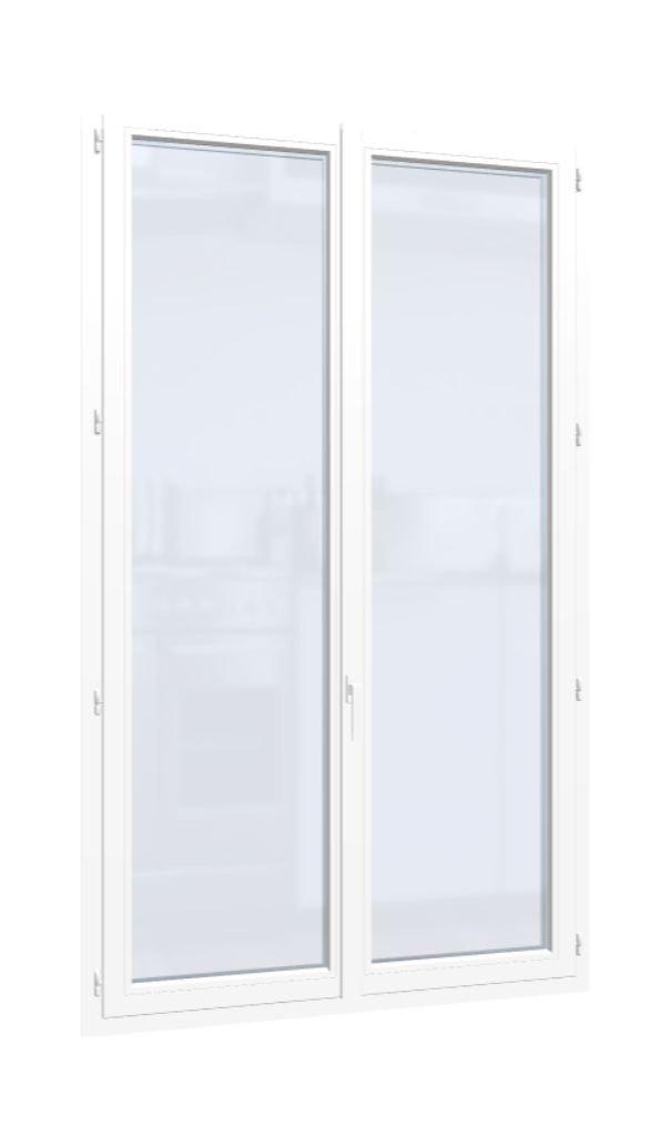 Porte-fenêtre PVC - Performance - 2 Vantaux