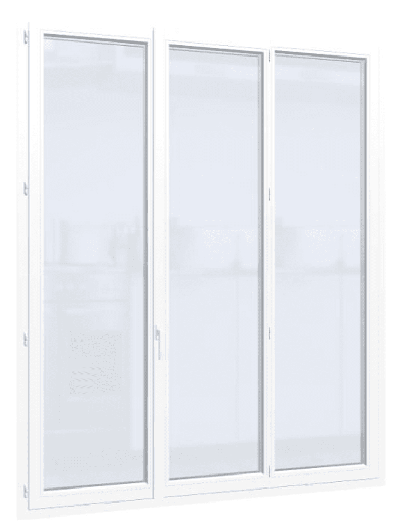Porte-fenêtre PVC - Performance - 3 Vantaux