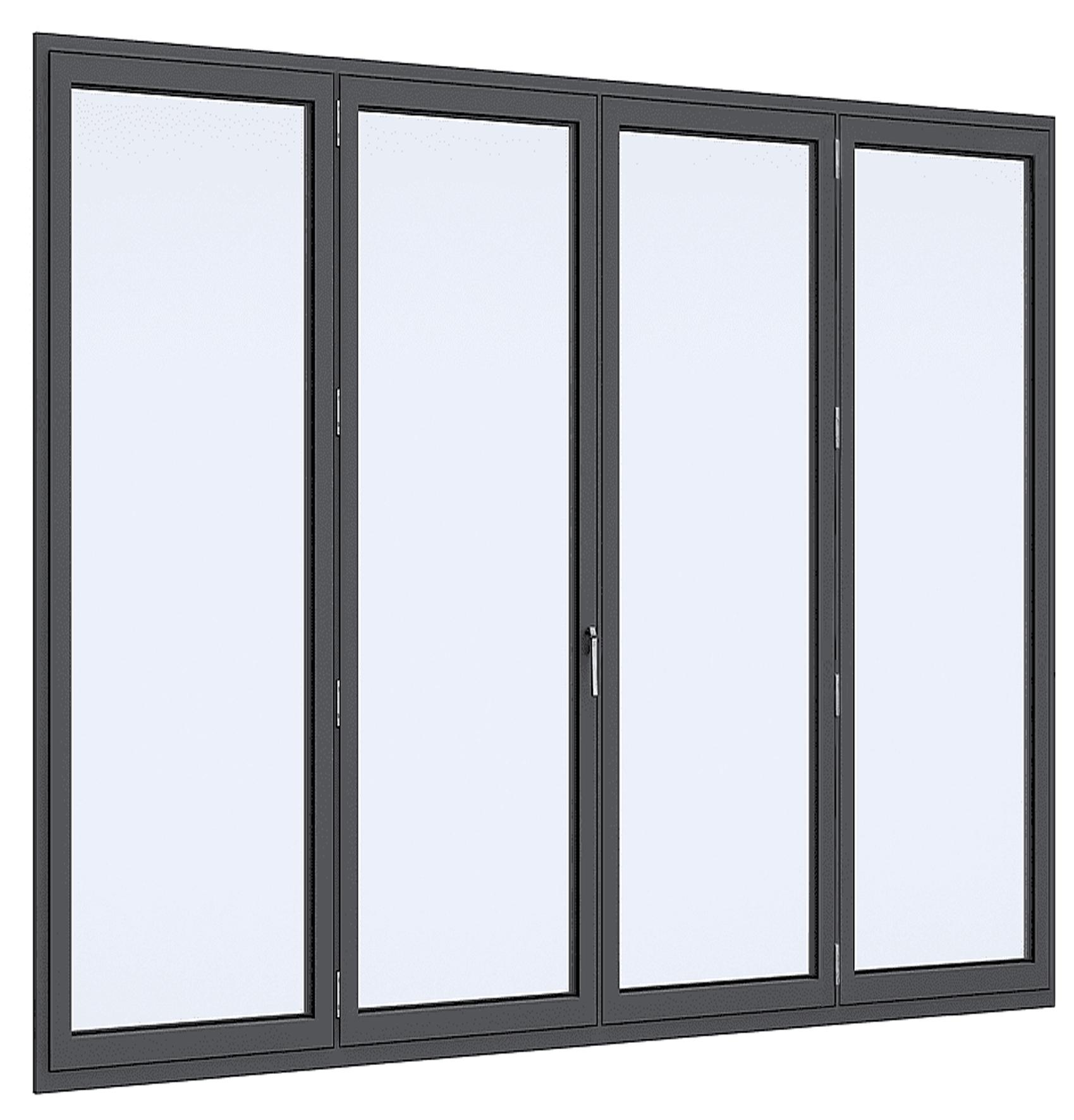 Porte-fenêtre PVC - Prestige - 4 Vantaux