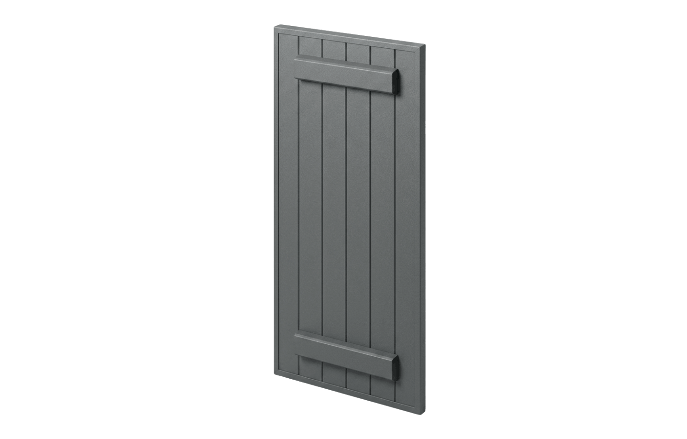Volet Battant aluminium extrudé épaisseur 27mm - Barres