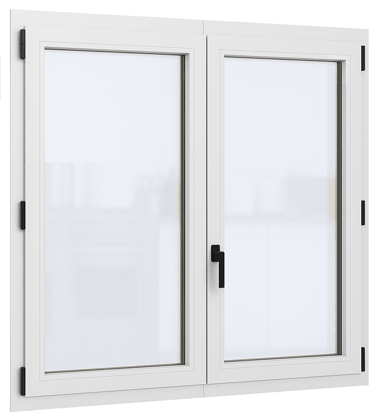 Fenêtre PVC - Classique - 2 Vantaux