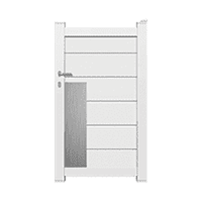 Portillon Aluminium plein alunox - Irlande