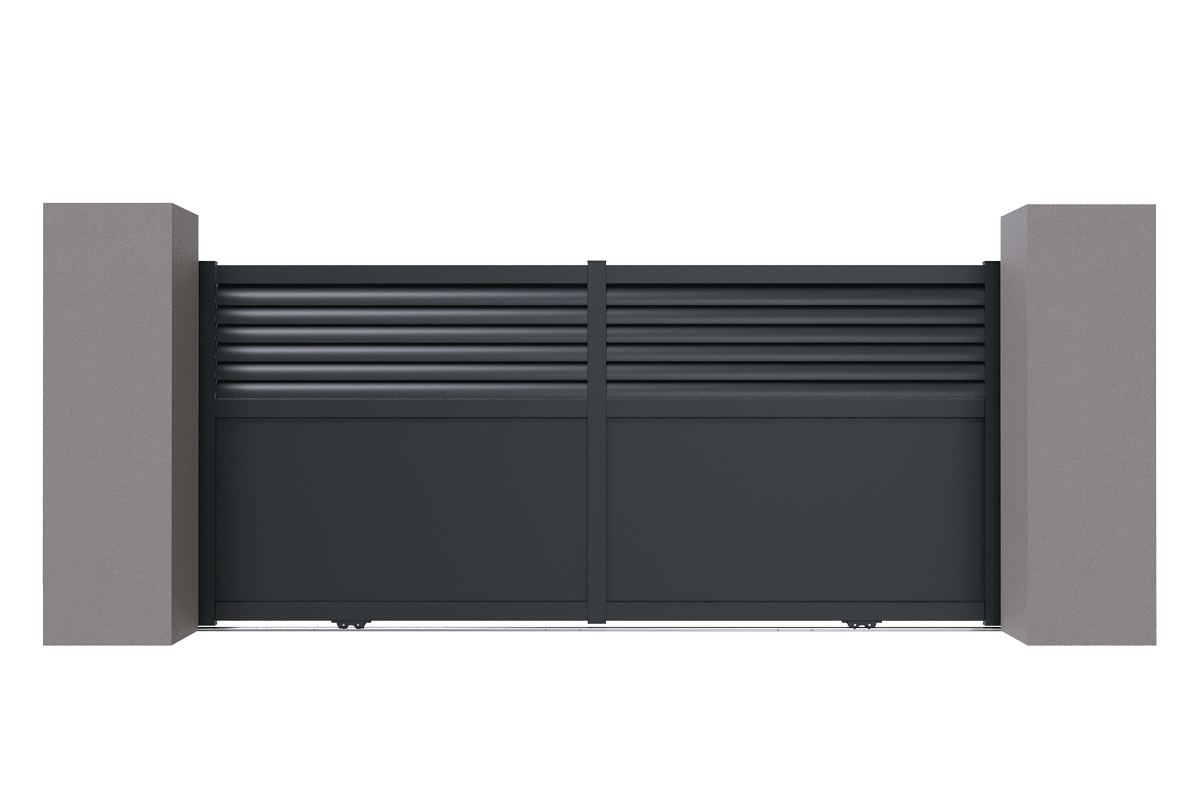 Portail coulissant aluminium - Malte