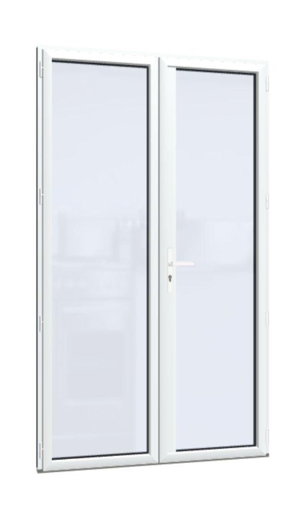 Porte-fenêtre Aluminium - Prestige - 2 Vantaux