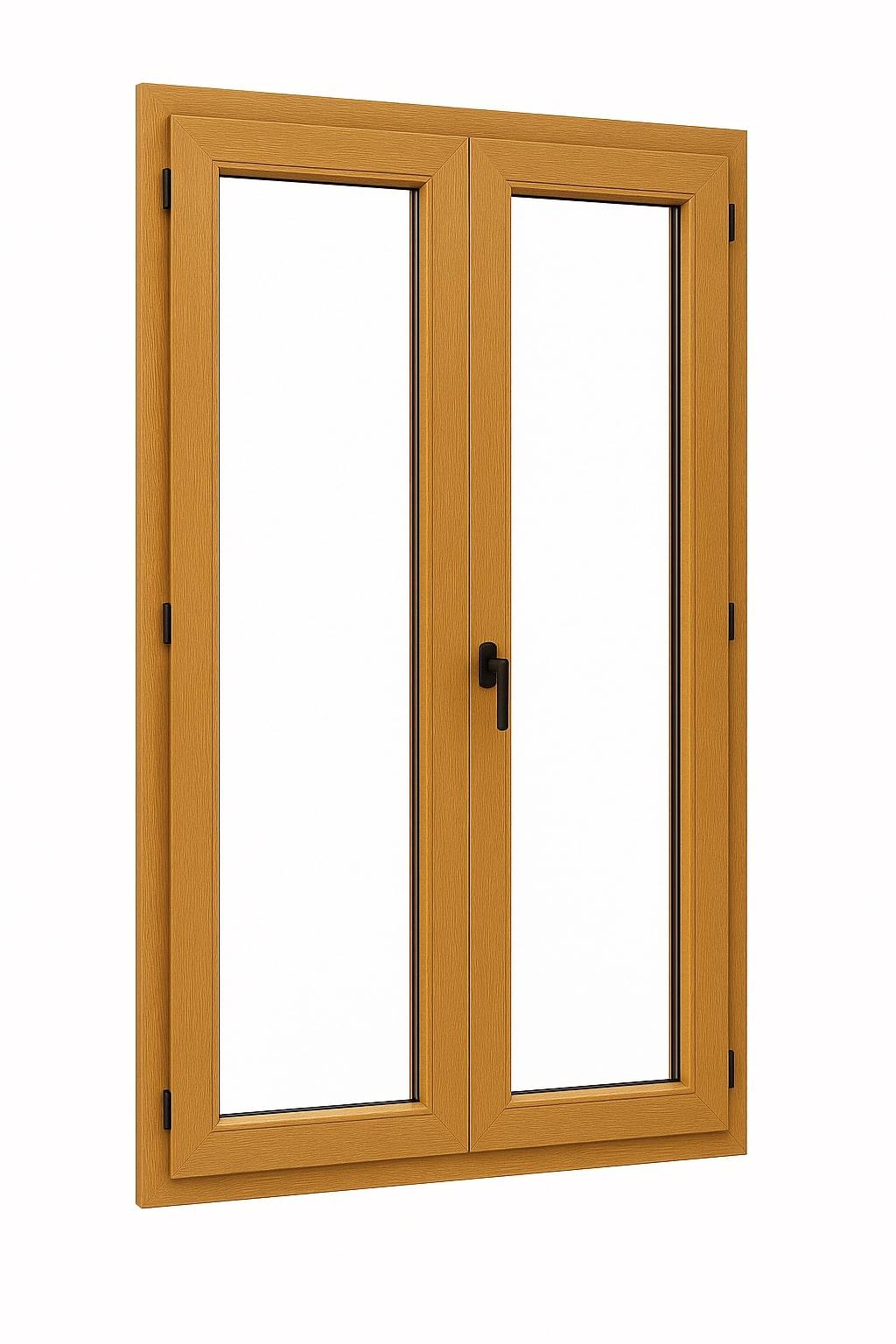 Porte-fenêtre Chêne - Prestige - 2 vantaux