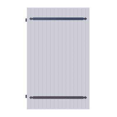 Volet Battant PVC épaisseur 24mm - Pentures & contres-pentures