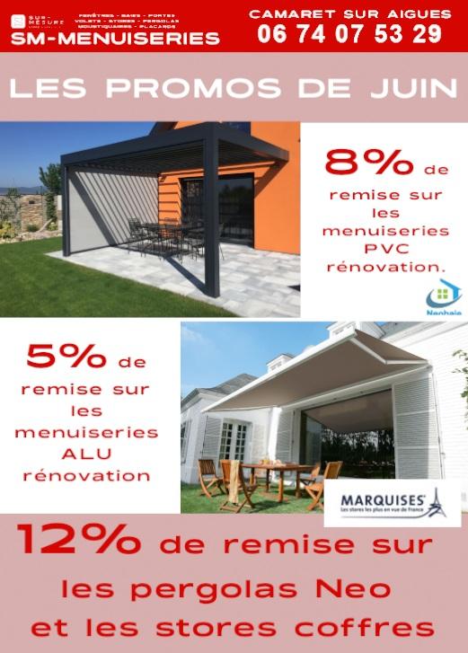 Les promos de Juin !