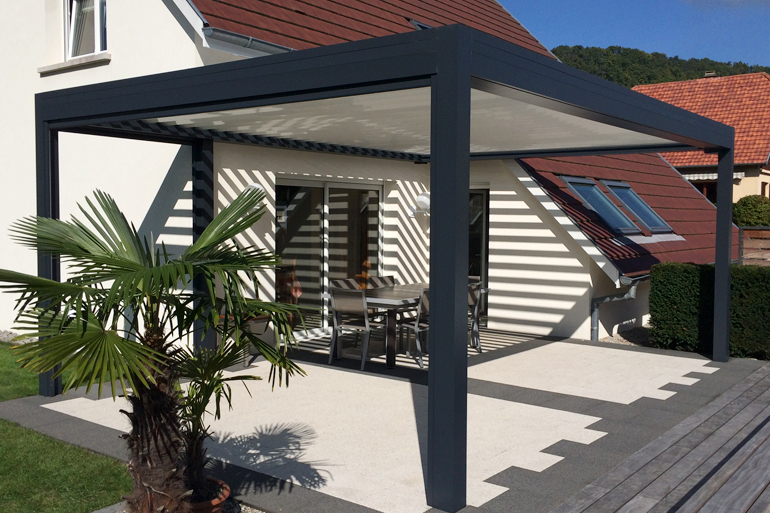 Pergola bioclimatique sur mesure