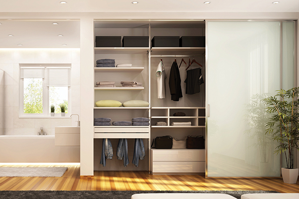 aménagement dressing sur mesure contemporain