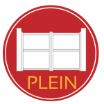 Portail alu plein Sur Mesure